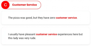 use-nlp-to-dig-deeper-into-feedback restaurant customer service