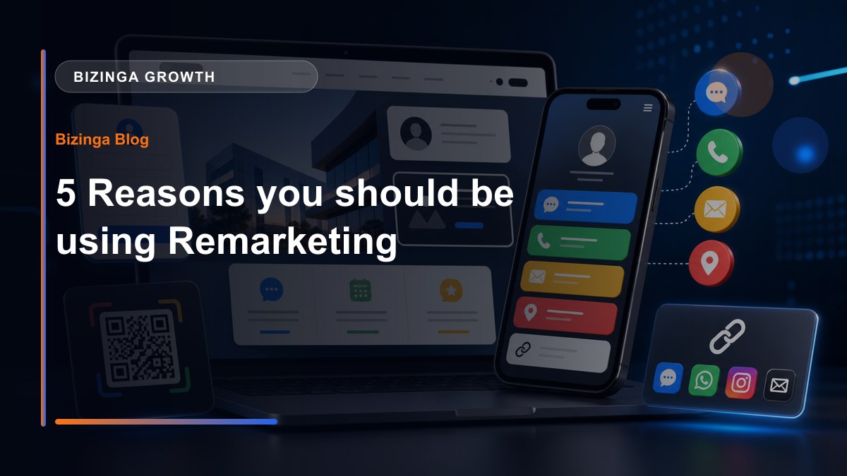 5 Reasons you should be using Remarketing - Bizinga blog article image