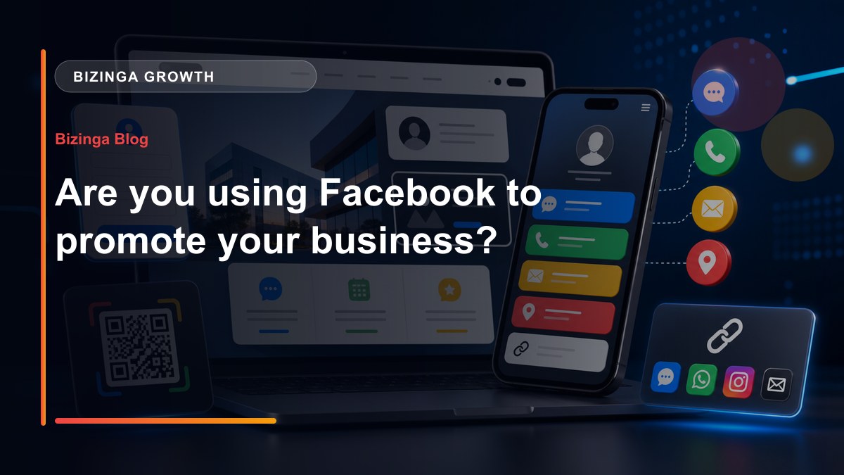 Are you using Facebook to promote your business? - Bizinga blog article image