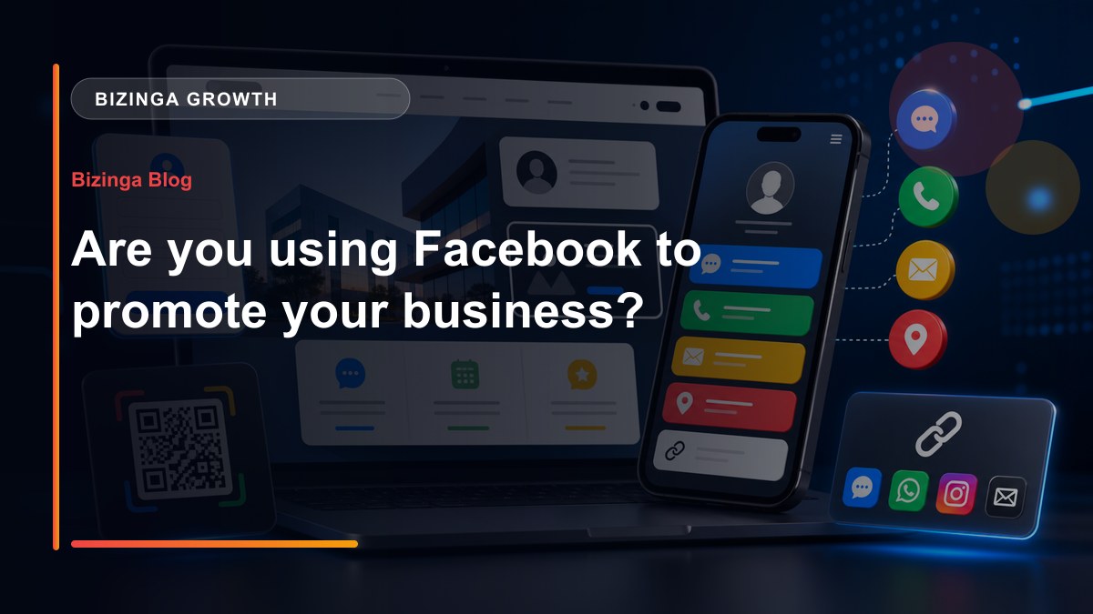 Are you using Facebook to promote your business? - Bizinga blog article image