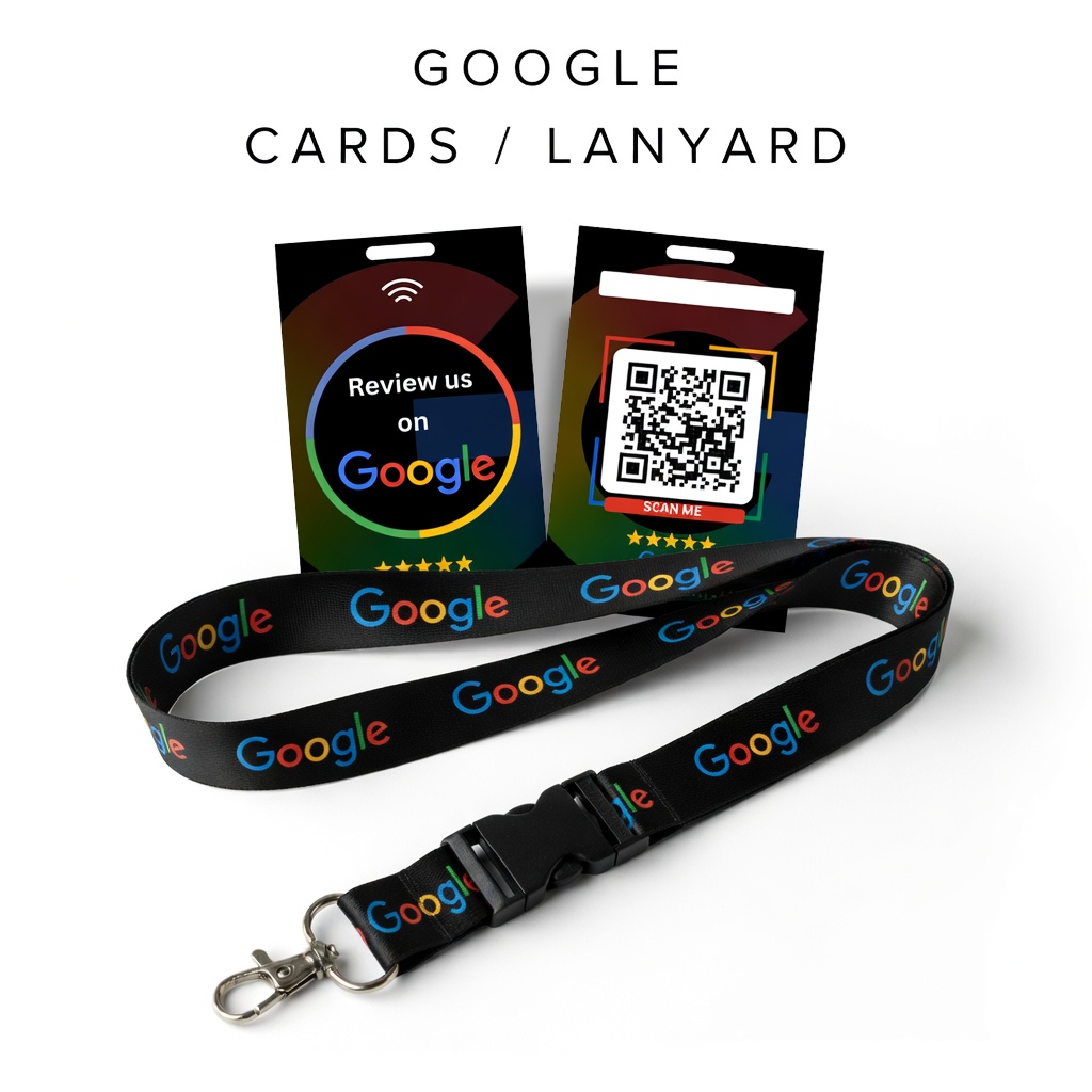 NFC card with lanyard