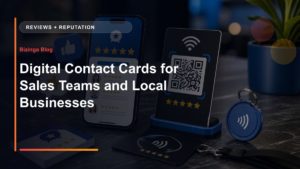 Digital Contact Cards for Sales Teams and Local Businesses - Bizinga blog article image