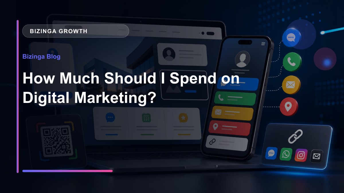 How Much Should I Spend on Digital Marketing? - Bizinga blog article image