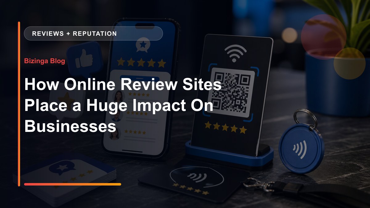 How Online Review Sites Place a Huge Impact On Businesses - Bizinga blog article image