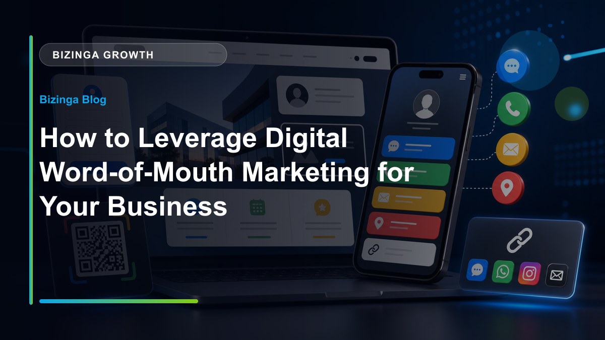 How to Leverage Digital Word-of-Mouth Marketing for Your Business - Bizinga blog article image