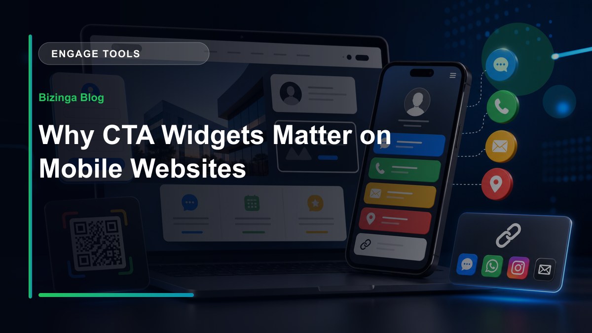 Why CTA Widgets Matter on Mobile Websites - Bizinga blog article image