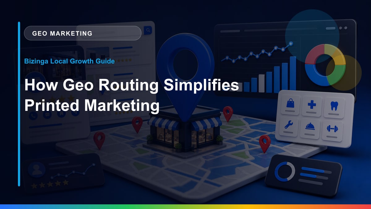 How Geo Routing Simplifies Printed Marketing Bizinga blog article image