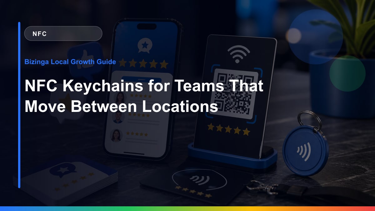 NFC Keychains for Teams That Move Between Locations Bizinga blog article image