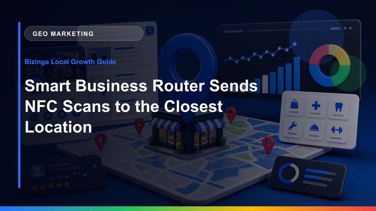 Smart Business Router Sends NFC Scans to the Closest Location Bizinga blog article image