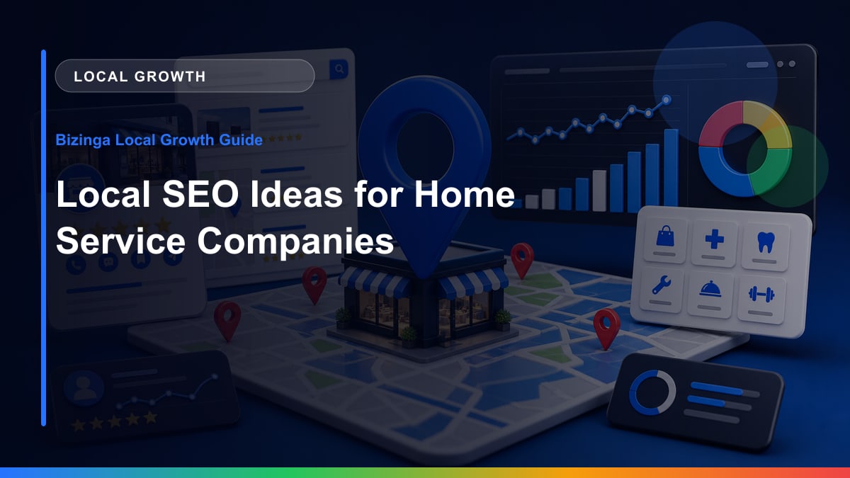 Local SEO Ideas for Home Service Companies Bizinga blog article image